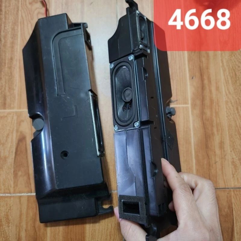 1 đôi loa tivi 12w 6ohm tháo máy cũ