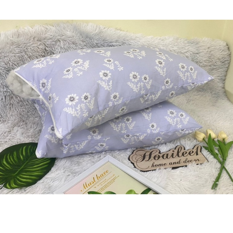 Ruột gối bông gòn Hoailee1 Ruột gối trắng nằm mẫu ưu chuộng kích thước 45x65cm