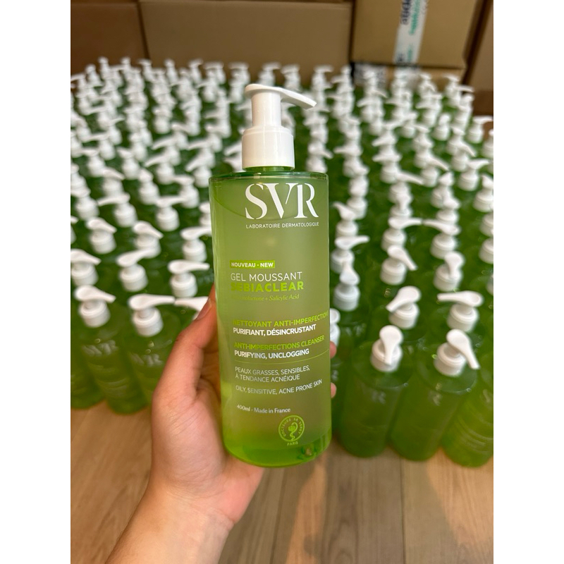 SRM SVR New XANH LÁ Sebiaclear 400ml da dầu mụn