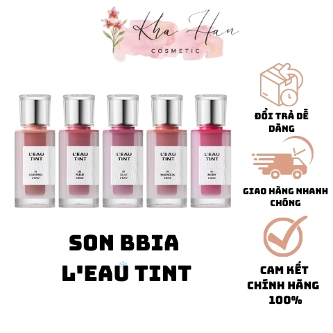 Son Bbia Gardenia L'eau Tint Thuần Chay Hàn Quốc 4.5g