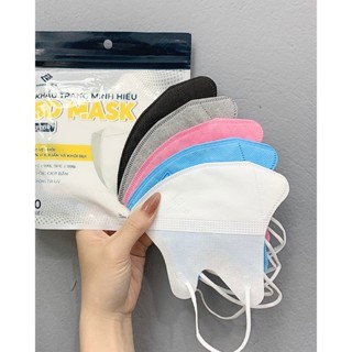   100 cái  Khẩu trang 5D Mask Minh hiếu chống bụi mịn và kháng khuẩn 99+ unicare 