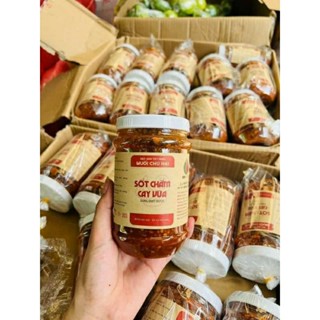 [Hủ 500gr] Sốt muối chấm Chú Hải chính hãng cay vừa  và siêu cay- Muối chú Hải - Muối Tôm Tây Ninh