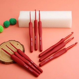 Kim móc len sợi cán đỏ