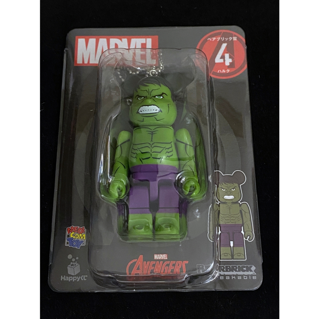 BE@RBRICK Marvel No.4 Hulk 100%