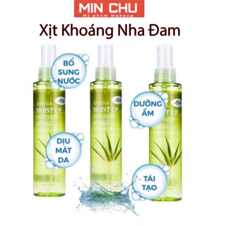  Xịt Khoáng Lô Hội  Khoáng Nha Đam Aspasia Nha đam Collagen trắng da giữ ẩm_ Hàng Korea 