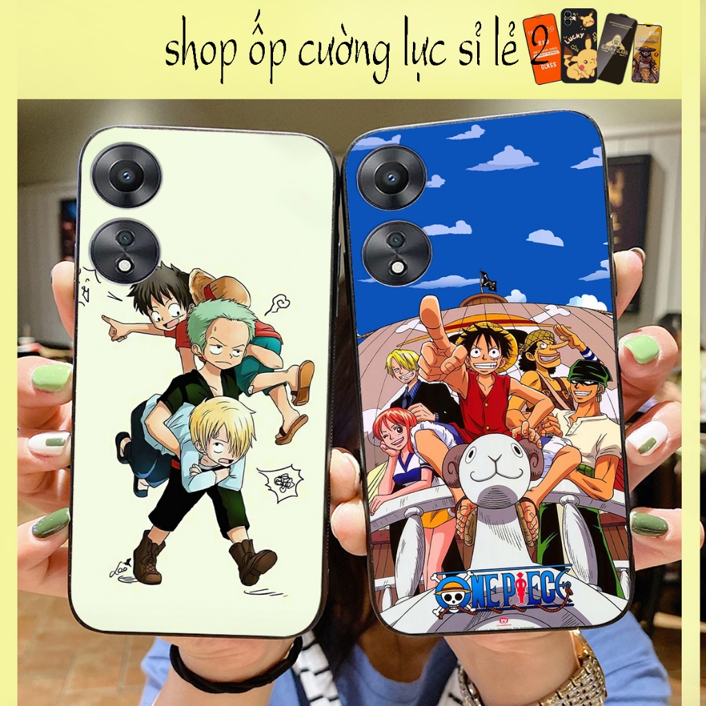 ốp lưng oppo oppo a18 / oppo a38 / oppo a78 / oppo a58 in hình nhân vật anime onepiece