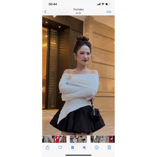 Set áo len cv 𝐁𝐀𝐆𝐄𝐎  chuẩn L1