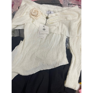 Set áo len cv 𝐁𝐀𝐆𝐄𝐎  chuẩn L1