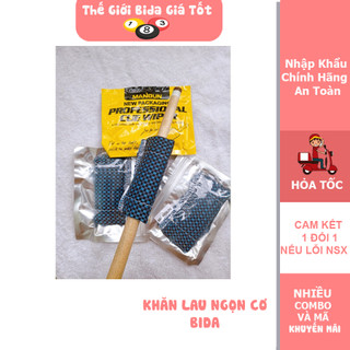 Khăn lau ngọn cơ bida | giúp làm sạch mồ hôi và bụi lơ, giúp ngọn cơ luôn sạch sẽ
