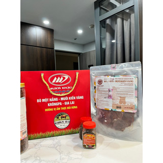 Bò một nắng Muối kiến vàng KrôngPa Gia Lai
