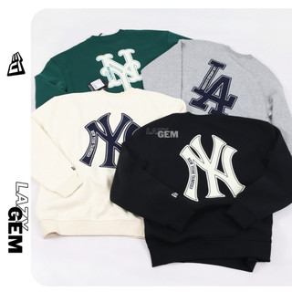 Áo sweater new era logo ny/la ss2024 lót bông - authentic 100% - mã 13781154