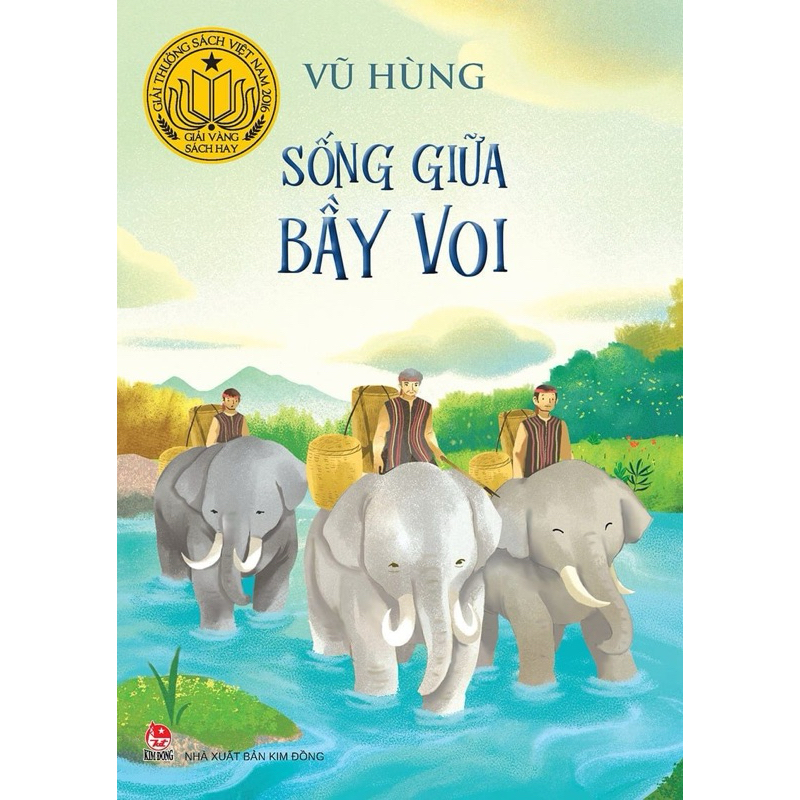 Sách-Sống giữa bầy voi (Kim Đồng)