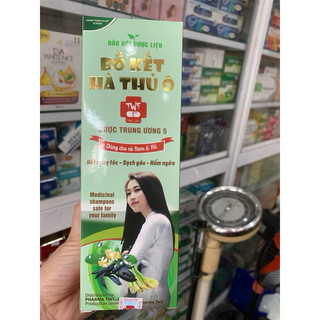 ✅ dầu gội bồ kết hà thủ ô, chai 250 ml date mới
