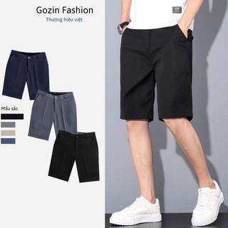 Quần short đùi GOZIN FASHION nam chất tuyết hàn mềm mịn, mát cao cấp -JA03