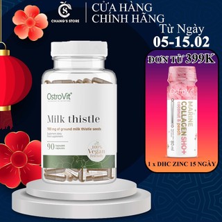 Viên Uống Giải Độc Gan Milk Thistle Ostrovit 90 viên