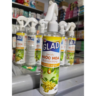 Xịt xua đuổi muỗi, côn trùng GLAD