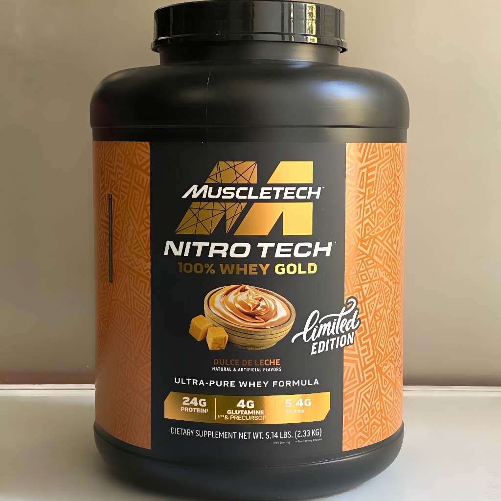 Bổ sung đạm Muscletech Nitrotech 100% Whey Gold 5lbs 2.27kg