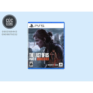 Đĩa chơi game ps5: the last of us part 2 remastered