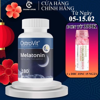 Viên Uống Giúp Ngủ Ngon Hơn Ostrovit Melatonin - 180 Viên