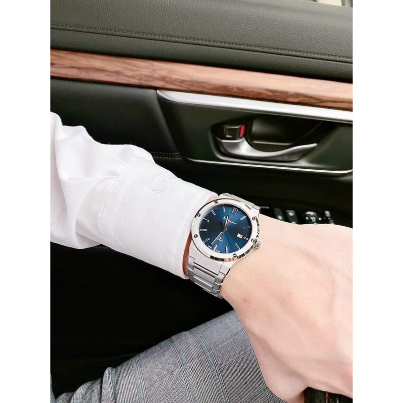 Đồng Hồ Nam Salvatore Ferragamo F-80 SFDT01320 Máy Thuỵ Quartz  Kính Sapphiare Mặt Tròn Dây Thép Không Gỉ