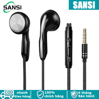 Tai nghe có dây 3.5mm Premium Super Bass Âm Thanh Khủng Chống Ồn Hiệu Quả Có Mic Đàm Thoại