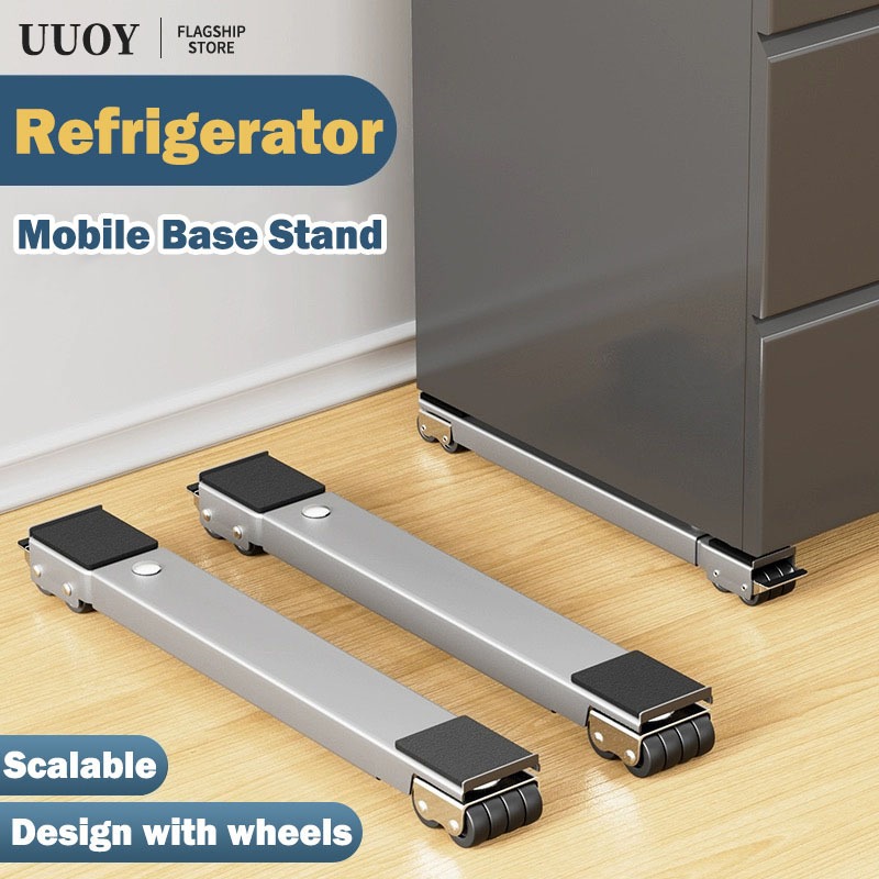 UUOY trượt di chuyển đồ nặng, giá đỡ tủ lạnh có con lăn di động Máy giặt chân đế tủ lạnh kệ máy giặt
