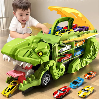 Đồ Chơi Trẻ Em Ô Tô Khủng Long Cầu Trượt Cho Trẻ Em - Đồ Chơi Xe Khủng Long Cho Bé A1