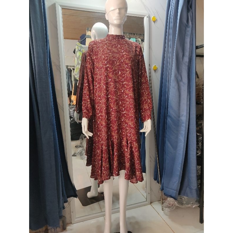 Đầm thu đông size L