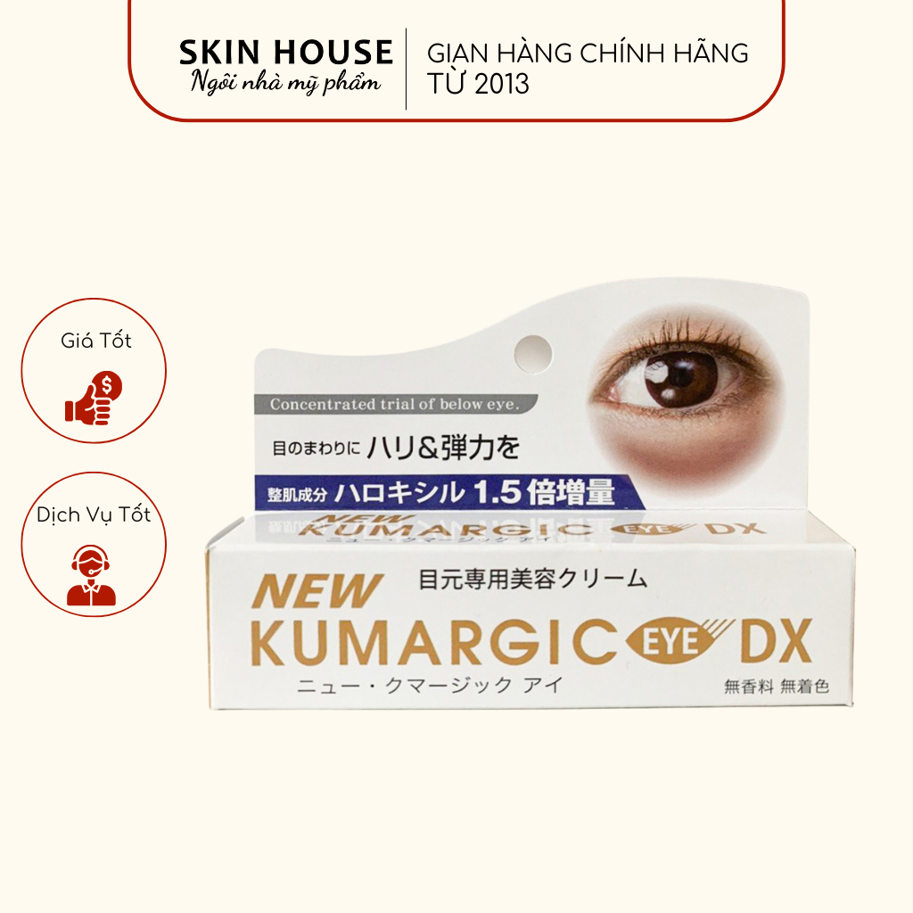 Kem mắt Kumargic Eye Nhật Bản -  Kem ngăn ngừa thâm quầng mắt Kumargic Eye Nhật Bản