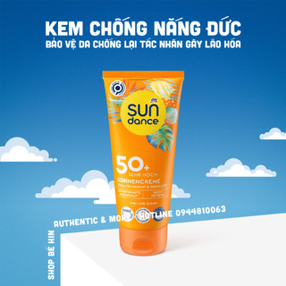 Kem chống nắng Sundance SPF50+ Đức, 100ml, chống lão hóa và bảo vệ da khỏi tác hại từ môi trường