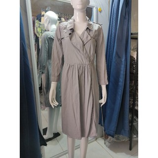 Đầm linen hiệu size M