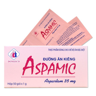 Đường ăn kiêng Aspamic Domesco dành cho người kiêng ăn chất bột, người tiểu đường, béo phì