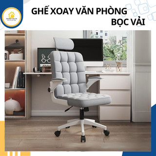 Ghế Xoay Văn Phòng Bọc Vải , Ghế Làm Việc Hiện Đại, Ghế Văn Phòng