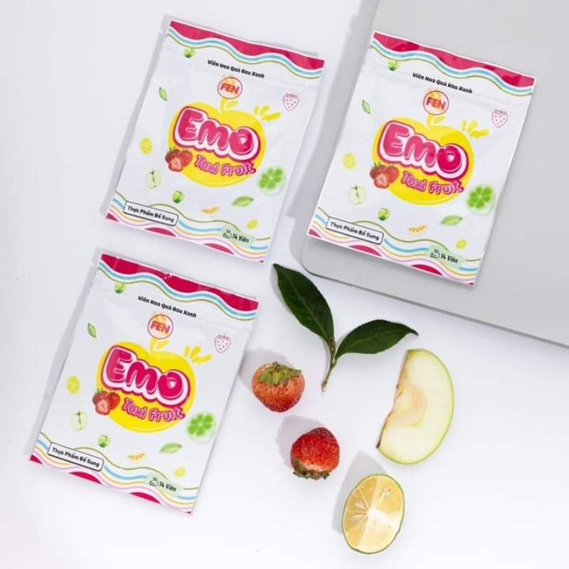 Emo toxj fruit - viên uống hỗ trợ giảm cân / Viên rau củ quả EMO