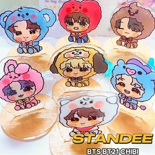 Standee handmade - bts chibi bangtan jikook taehyung rm jin suga