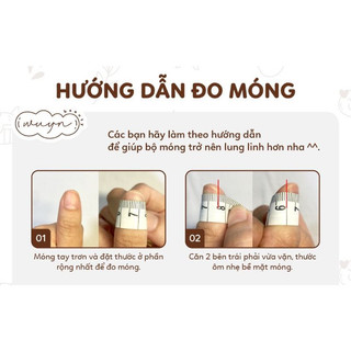 Nailbox ombre đen đính đá