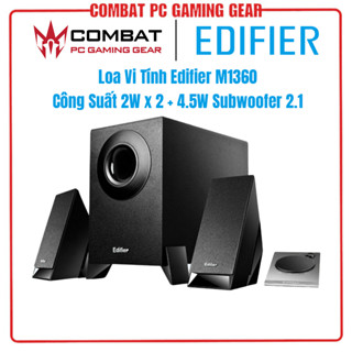 Loa Vi Tính Edifier M1360 | Công Suất 2W x 2 + 4.5W | Subwoofer 2.1 - Hàng Chính Hãng