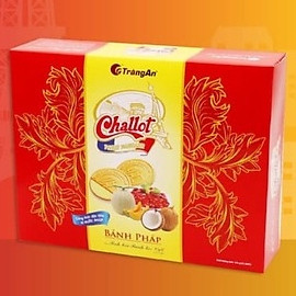Bánh kẹp kem Challot Pháp Tràng An 336g.
