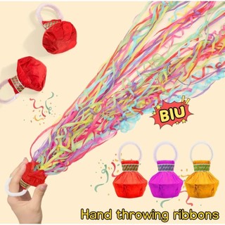 Phao ném giấy ảo thuật ruy băng