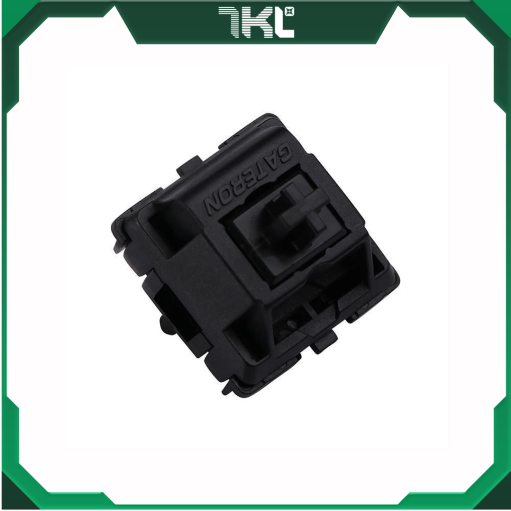 Switch Gateron Oil King | Gateron | Linear | 65g | Vua dầu mỏ | Công tắc bàn phím cơ | The Keebs Of Leser