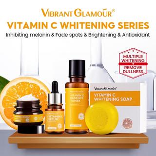 VIBRANT GLAMOR Vitamin C series kem dưỡng da mặt, toner, tinh chất, xà phòng làm trắng, dưỡng ẩm, chống nhăn