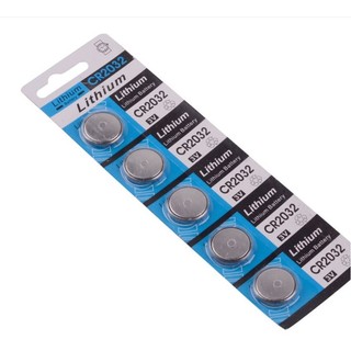 Pin Cmos vỉ 5 viên dùng bo mạch chủ máy tính, từ điển điện tử, đồng hồ...