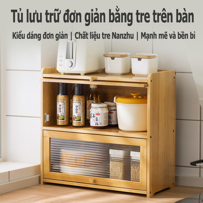 SUNNY BIERE Tủ Đa Năng Nắp Đậy Để Đồ Nhà Bếp Cao Cấp Kệ Thông Minh 1 2 3 Tầng | BigBuy360 - bigbuy360.vn