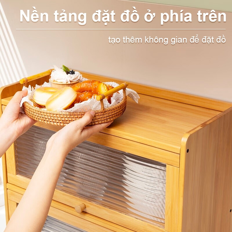SUNNY BIERE Tủ Đa Năng Nắp Đậy Để Đồ Nhà Bếp Cao Cấp Kệ Thông Minh 1 2 3 Tầng | BigBuy360 - bigbuy360.vn