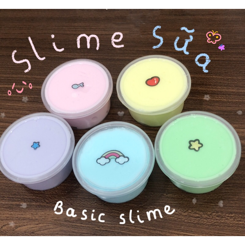 Slime sữa (Basic slime), chất lỏng ma quái hủ 100ml