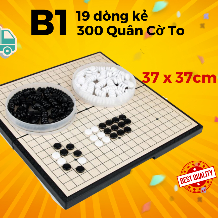 [Chính Hãng] Bộ cờ vây nam châm cao cấp, kiêm cờ ca-rô