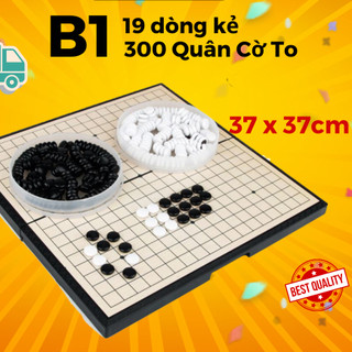 Bộ cờ vây nam châm cao cấp, kiêm cờ ca-rô