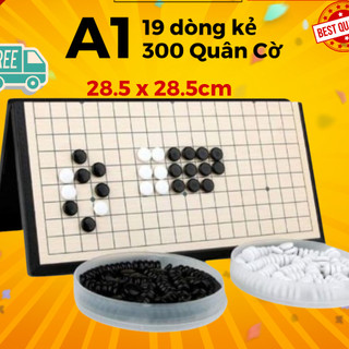 [Chính Hãng] Bộ cờ vây nam châm cao cấp, kiêm cờ ca-rô