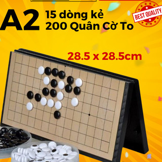 [Chính Hãng] Bộ cờ vây nam châm cao cấp, kiêm cờ ca-rô
