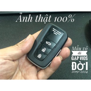 Vỏ độ gập chìa khóa xe Toyota Vios đời từ 2019 đến 2024 Kiểu dáng mới Camry